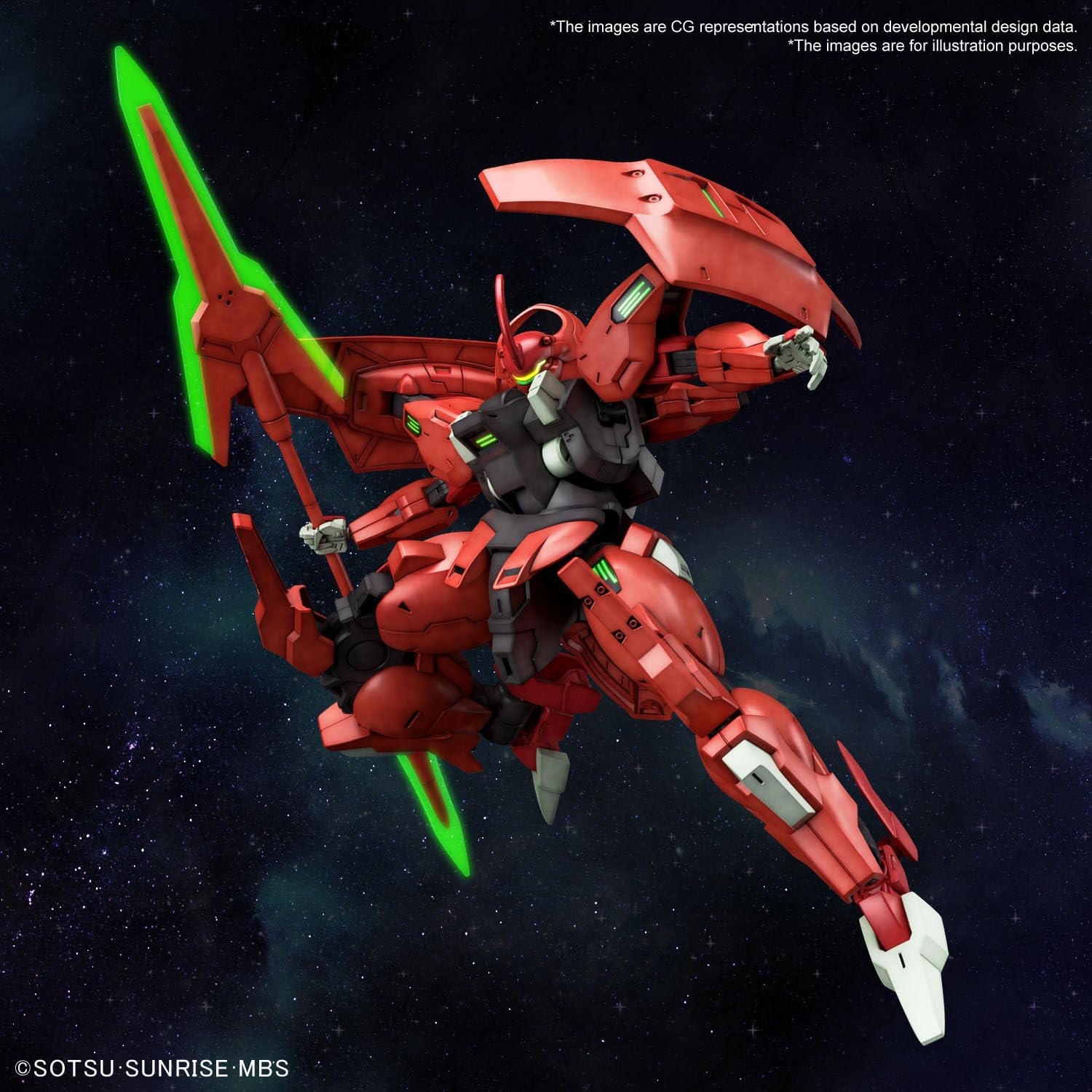 HG 1/144 "Mobile Suit Gundam: The Witch from Mercury" Darilbalde | animota