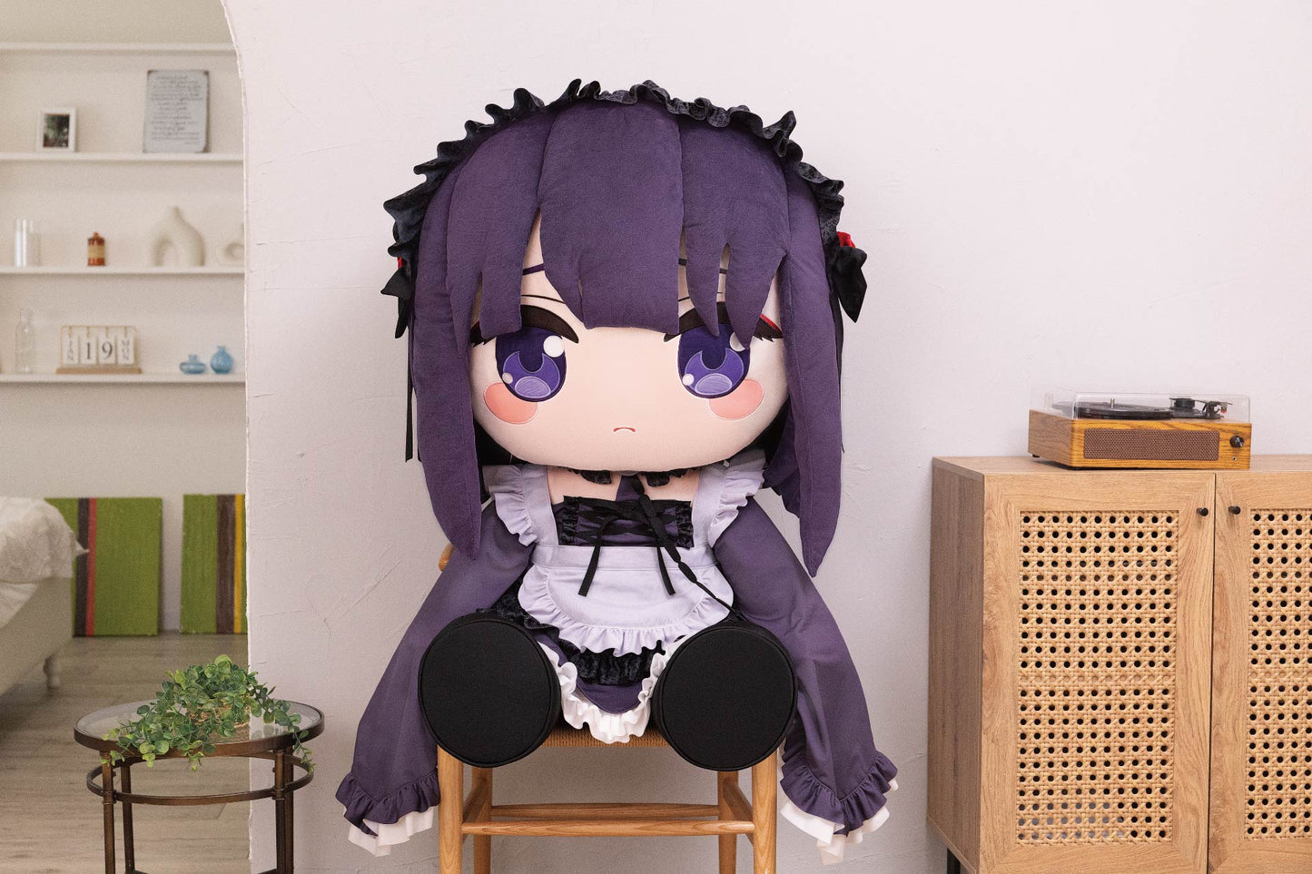 [Made-To-Order]Dokyuto: That Dress-Up Doll Falls in Love - Extra-Large Plush Doll - Kaitaka Kaimu ~Kuroe Shizuku Ver.~