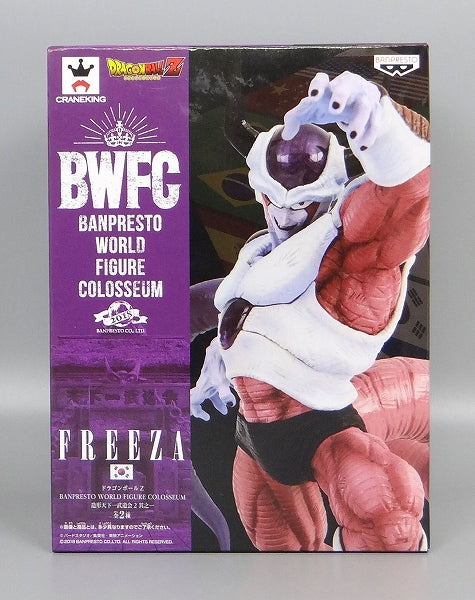 Dragon Ball Super BANPRESTO WORLD FIGURE COLOSSEUM Tenkaichi Budokai 2 Vol.1 Freeza Second Form, animota