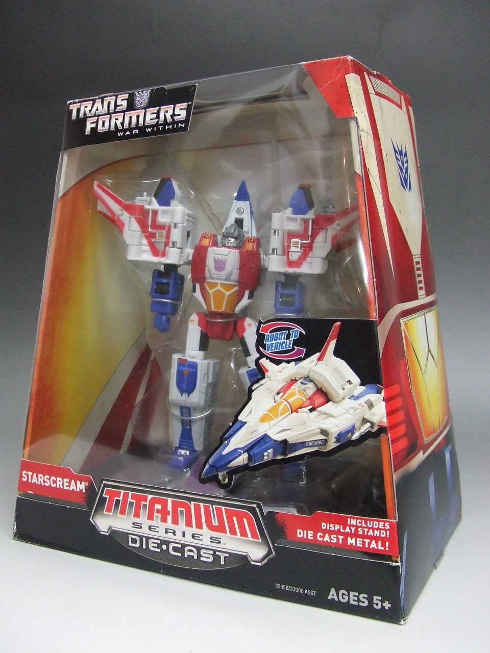 Transformers TITANIUM Starscream, animota