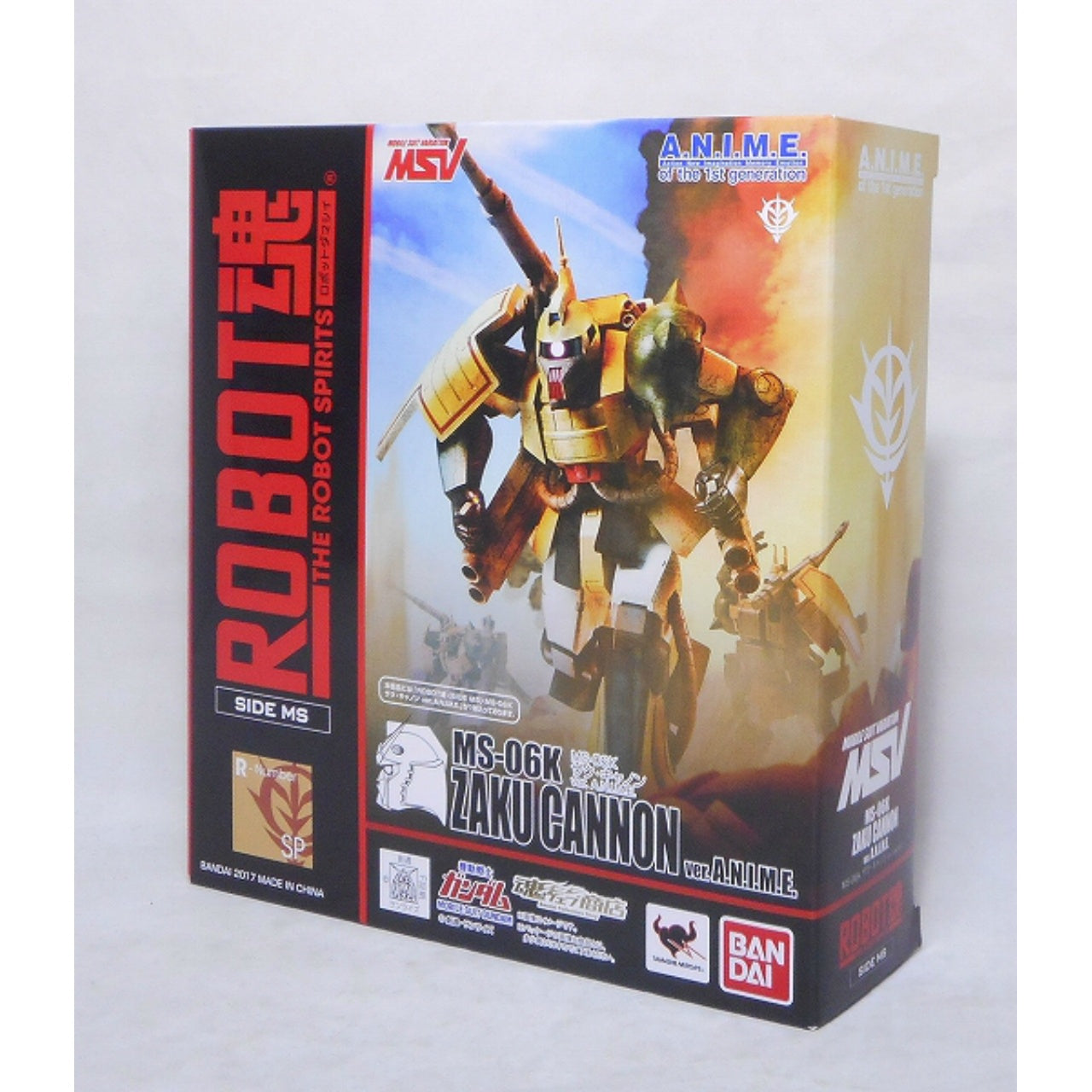 Tamashii Web Exclusive ROBOT Spirits MS-06K Zaku Cannon ver. A.N.I.M.E., Action & Toy Figures, animota