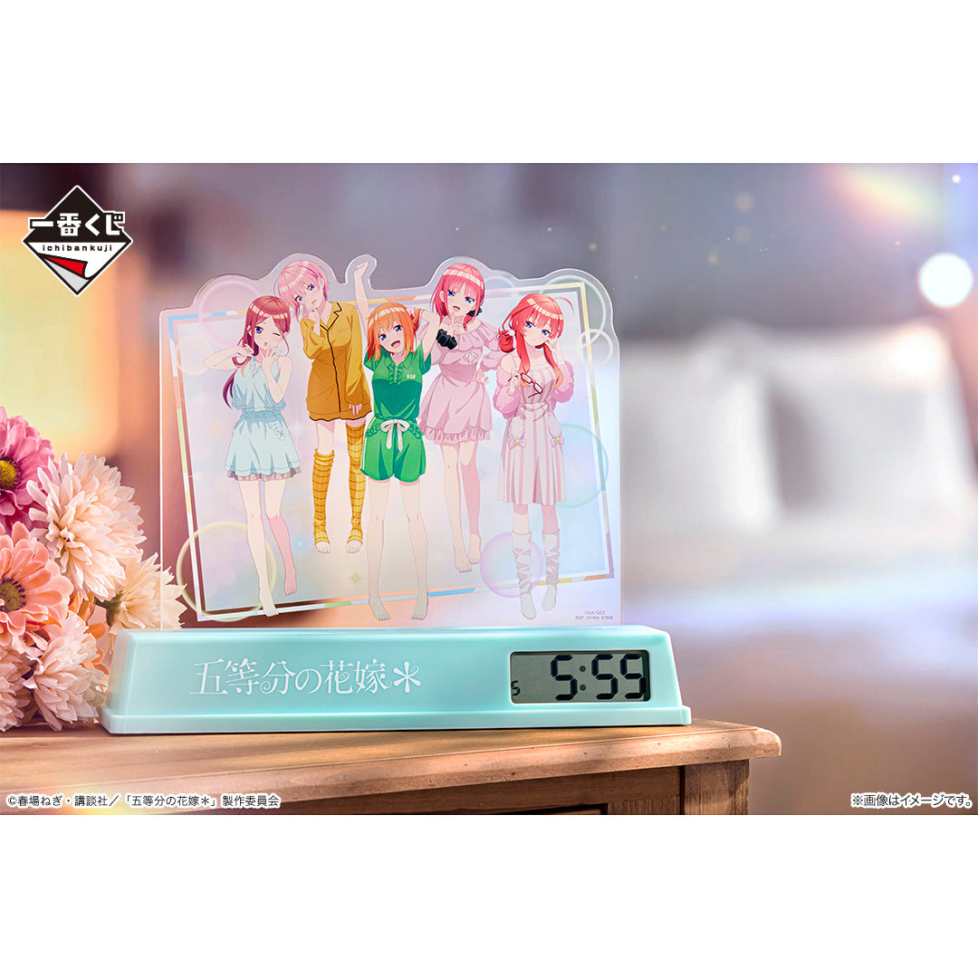 The Quintessential Quintuplets ＊ -With Love from the Quintuplets- Alarm Clock [Ichiban-Kuji Prize Last One]