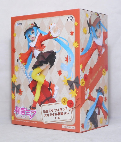 TAITO Hatsune Miku Figure Original Autumn Wear ver.