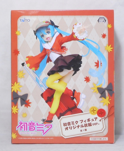 TAITO Hatsune Miku Figure Original Autumn Wear ver.