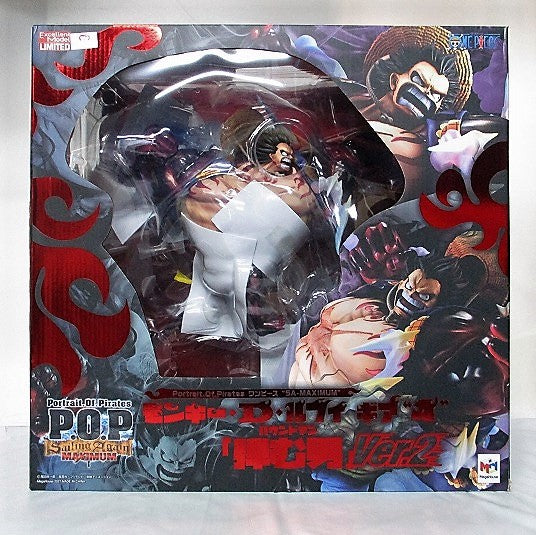 MegaHouse P.O.P SA‐MAXIMUM Monkey D Luffy Gear4 Bound Man Ver.2, Action & Toy Figures, animota