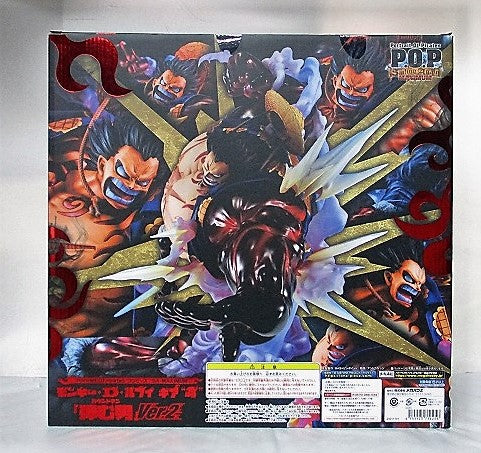 MegaHouse P.O.P SA‐MAXIMUM Monkey D Luffy Gear4 Bound Man Ver.2, Action & Toy Figures, animota