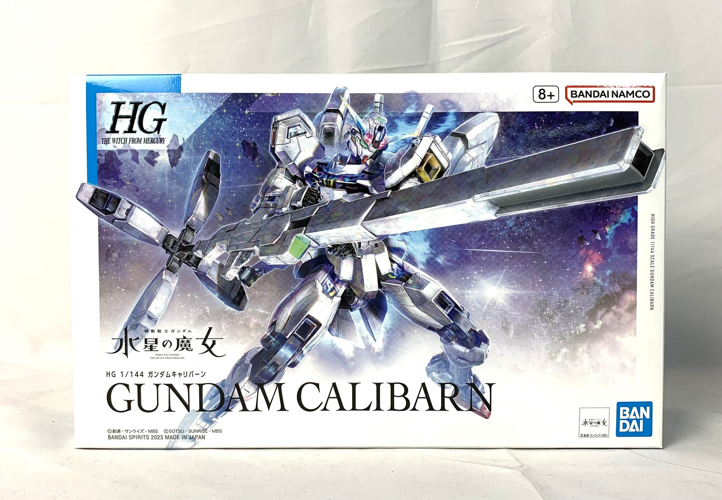 HG 1/144 Gundam Calibarn Plastikmodell "Mobile Suit Gundam: die Hexe vom Merkur" 