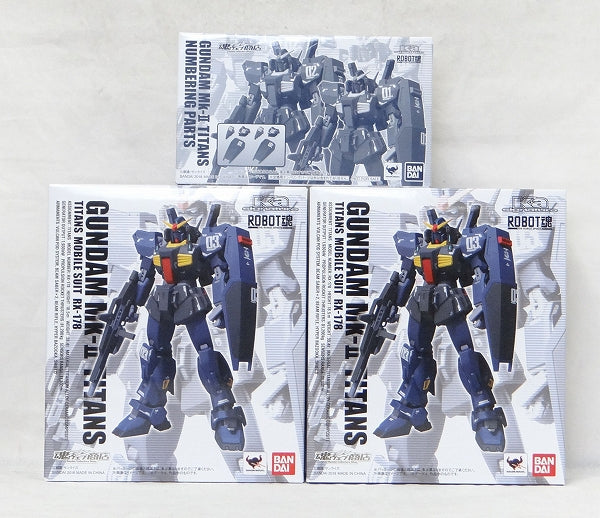 Tamashii Web Exclusive ROBOT SPIRITS Ka signature Gundam MK-II Titans ver. x2 Set, animota