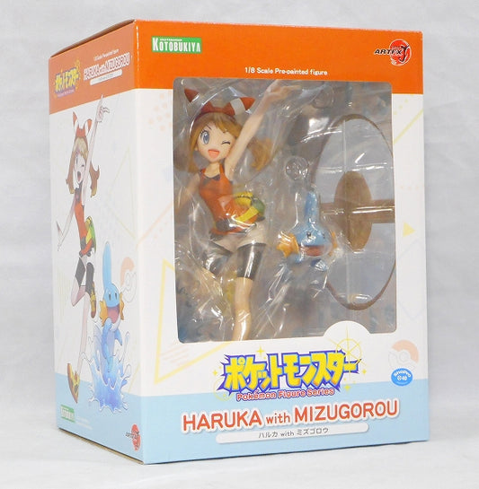 Kotobukiya ARTFX J Pokemon Haruka con Mizugoro figura 1/8