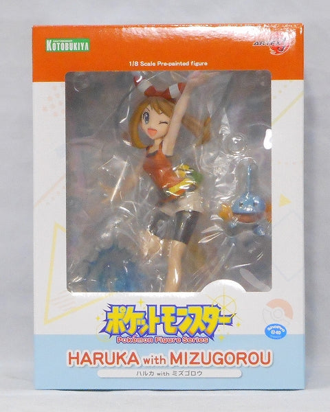 Kotobukiya ARTFX J Pokemon Haruka con Mizugoro figura 1/8