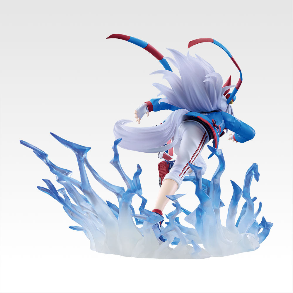 Uma Musume: Cinderella Gray - Gray Phantom vs White Lightning Tamamo Cross White Lightning Figure 1/7 Gracemaster [Ichiban-Kuji Prize B]