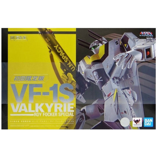 DX Chogokin Macross VF-1S Valkyrie Roy Focker special [Super Dimension Fortress Macross], Action & Toy Figures, animota