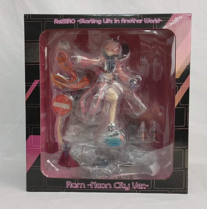 eStream Re:ZERO -Starting Life in Another World- Ram Neon City Ver. 1/7 PVC Figure