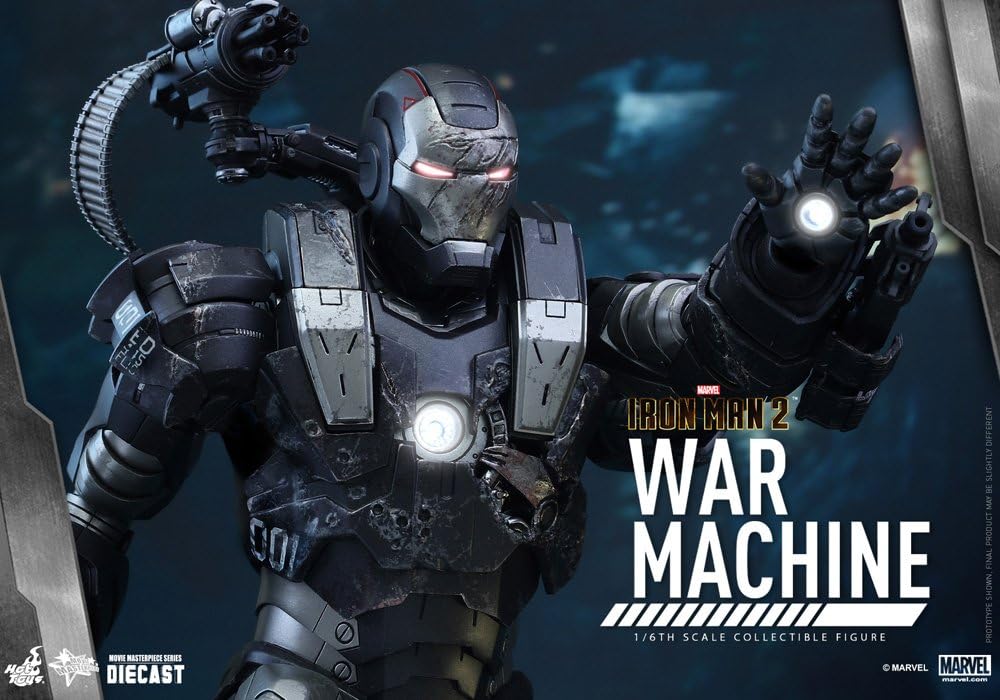 Movie Masterpiece DIECAST "Iron Man 2" 1/6 War Machine | animota