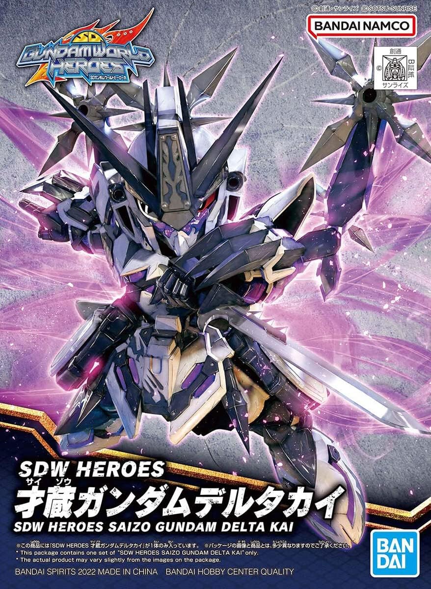 SD Gundam World Heroes Saizo Gundam Delta Kai | animota