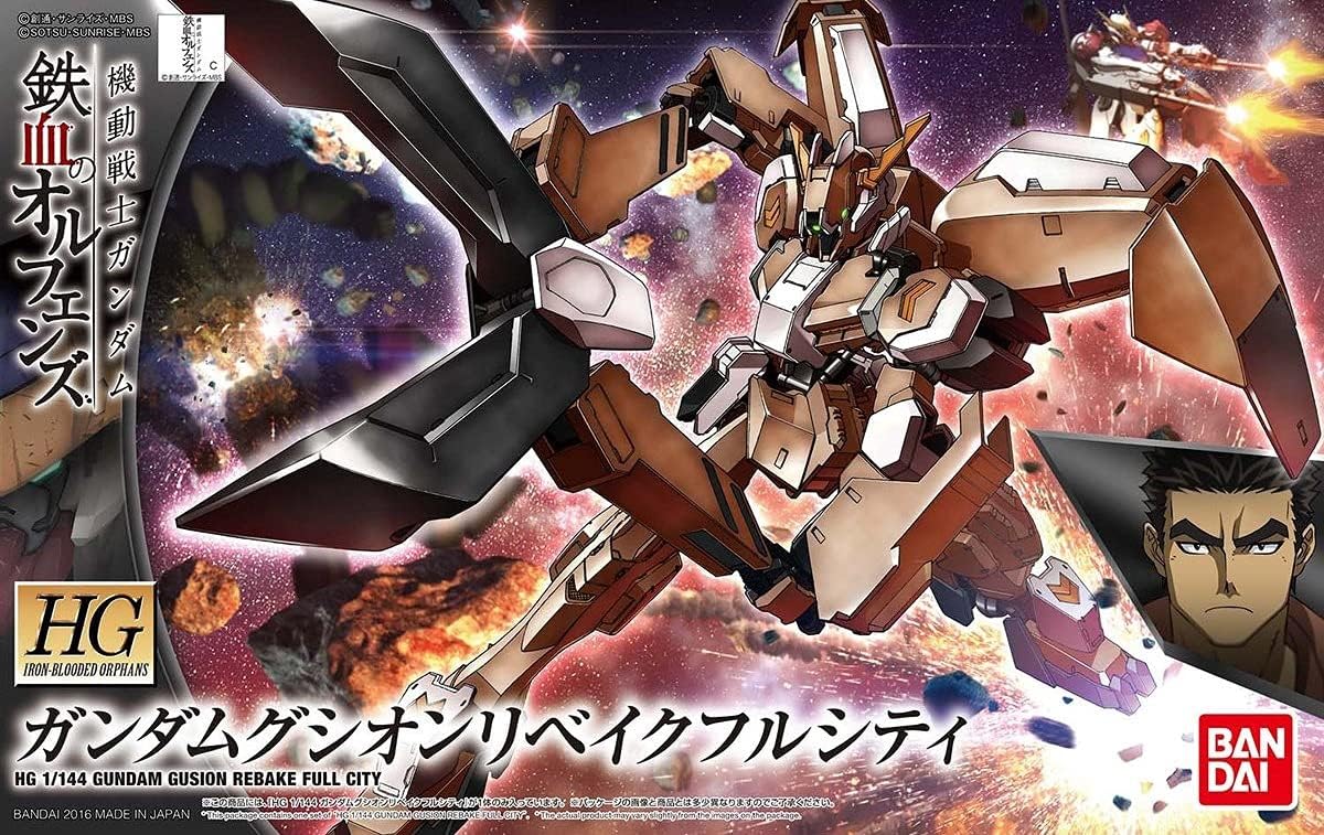1/144 HG "Mobile Suit Gundam Iron-Blooded Orphans" Gundam Gusion Rebake Full City | animota