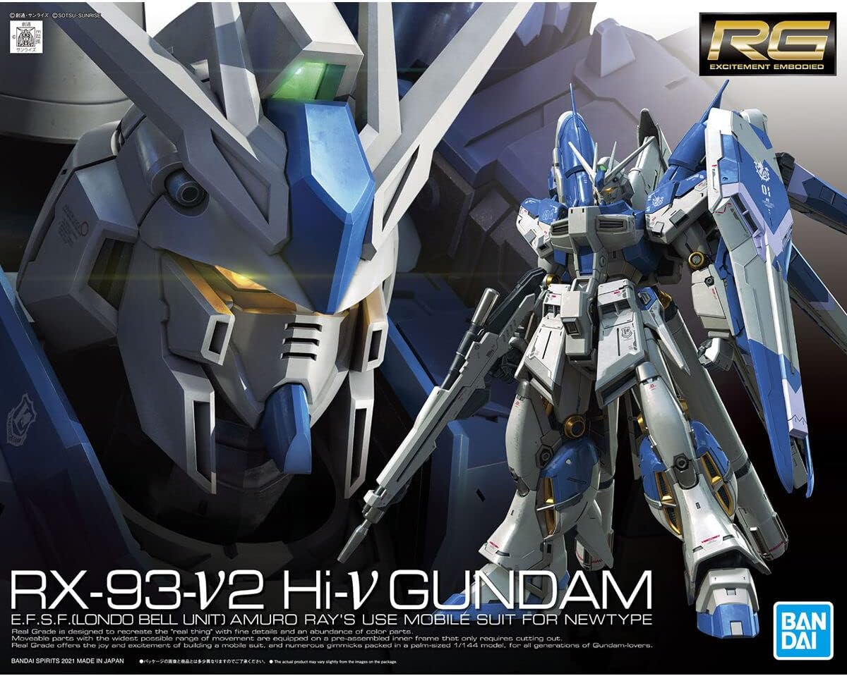 1/144 RG "Mobile Suit Gundam: Char's Counterattack Beltorchika's Children" Hi-Nu Gundam | animota