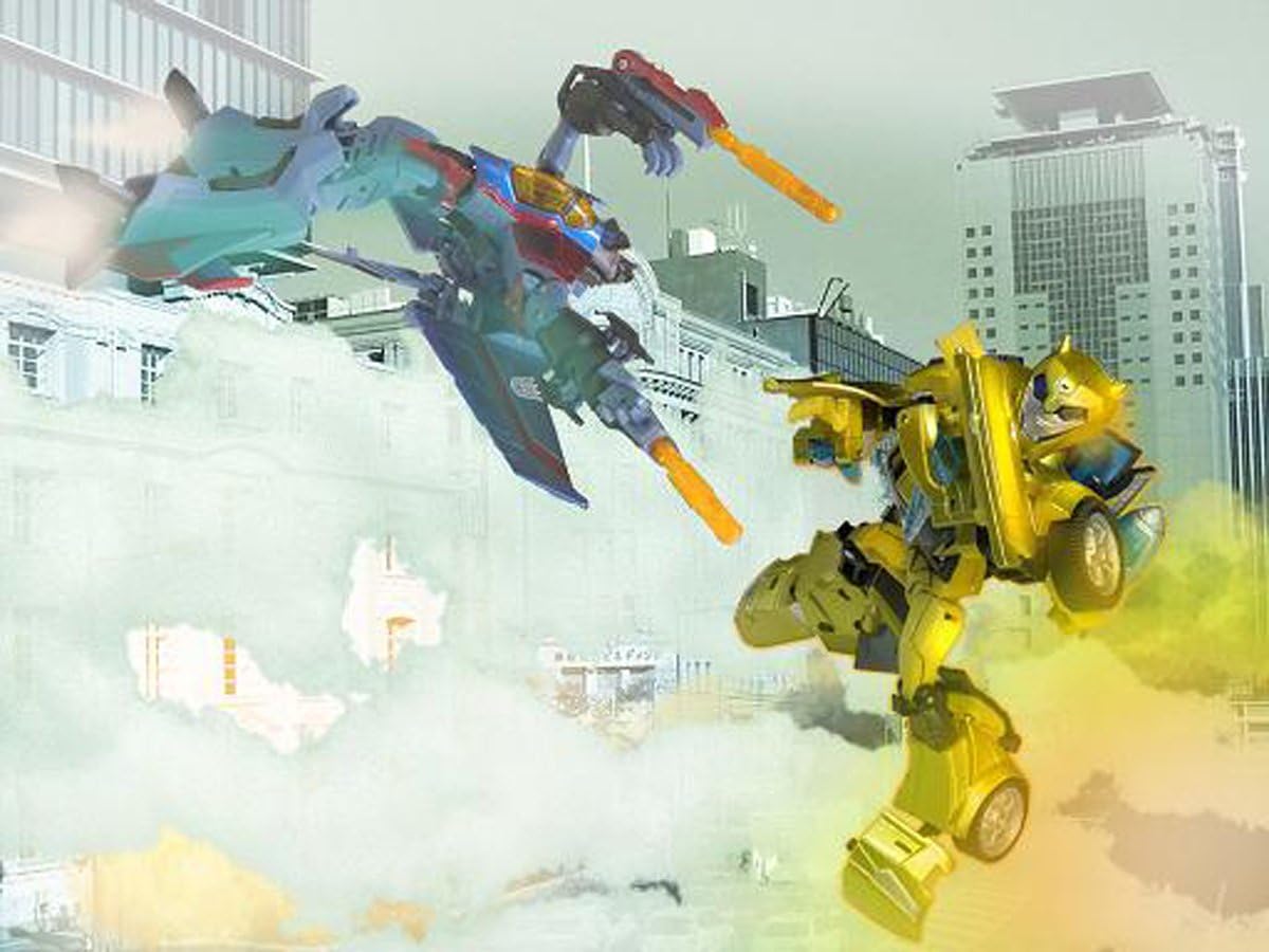 Transformers Animated Blazing Bullets - Bumblebee vs. Starscream | animota