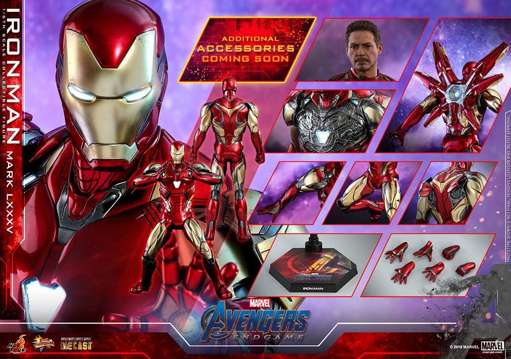 Movie Masterpiece DIECAST Endgame Iron Man Mark. 85(Single