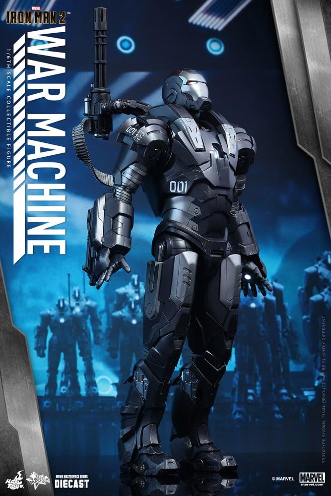 Movie Masterpiece DIECAST "Iron Man 2" 1/6 War Machine | animota