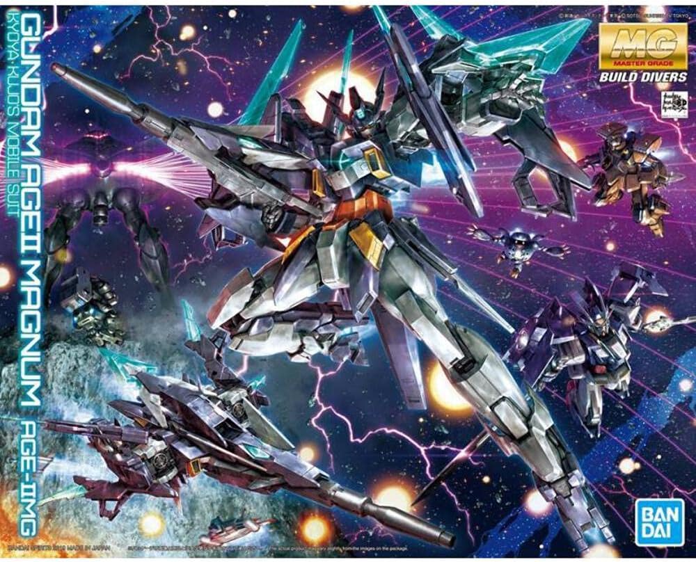 1/100 MG "Gundam Build Divers" Gundam AGE II Magnum | animota