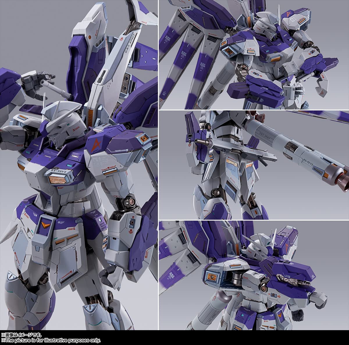 METAL BUILD Hi-Nu Gundam "Mobile Suit Gundam: Char's Counterattack Beltorchika's Children" | animota