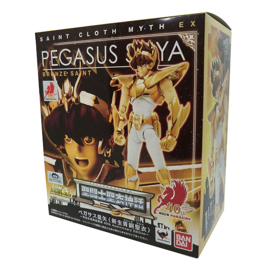 Saint Seiya Myth Cloth EX Pegasus Seiya New Bronze Cloth Masami Kurumada Art 40th Ann. Ed., Action & Toy Figures, animota