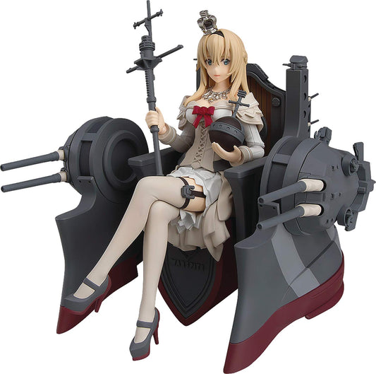 Max Factory Kancolle: Warspite Figma アクションフィギュア ブラウン ベージュ グレー 6インチ, animota