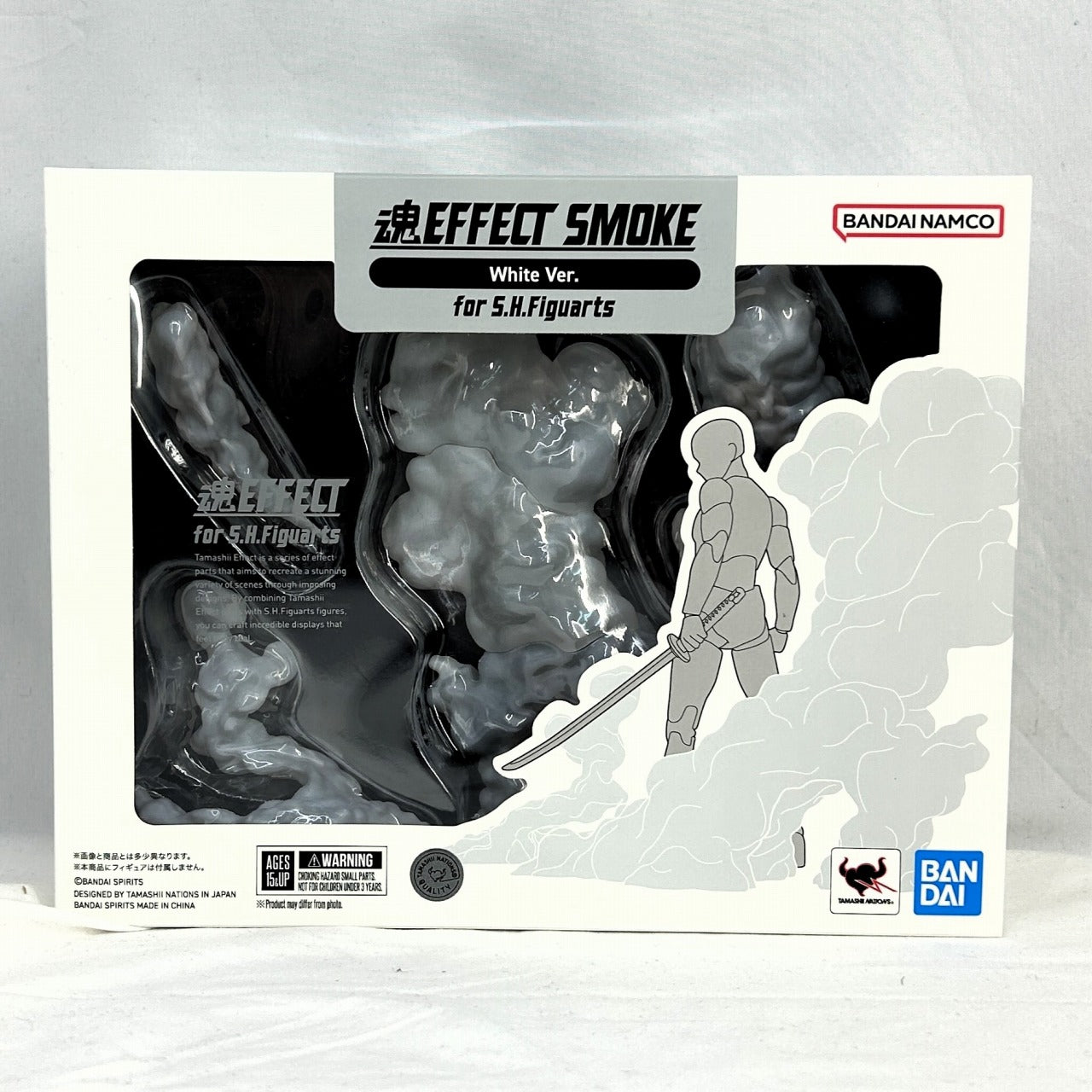 TAMASHII EFFECT SMOKE White Ver. for S.H.Figuarts, Action & Toy Figures, animota