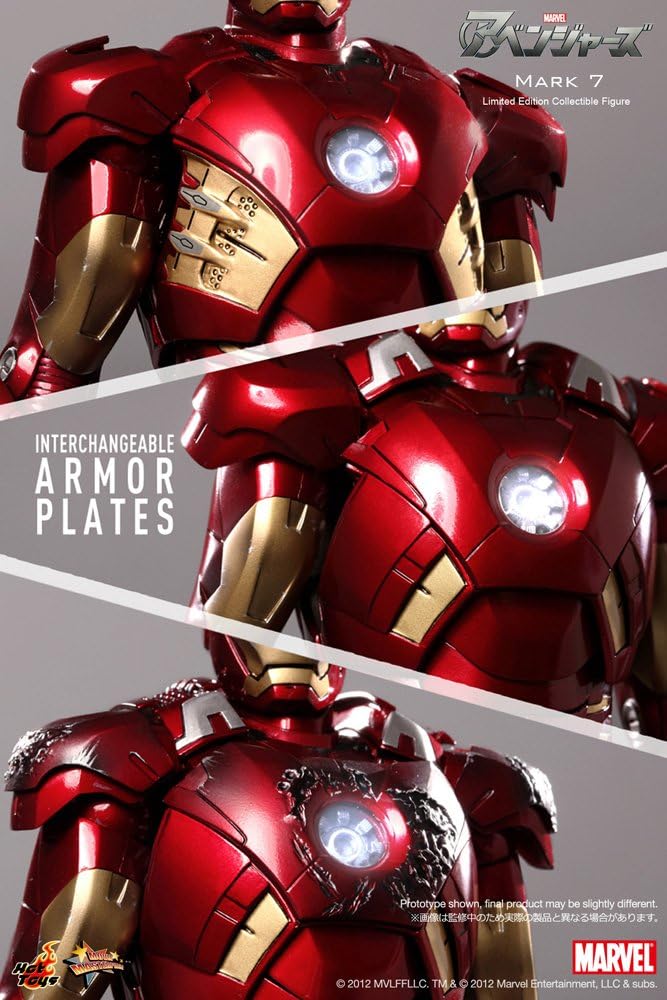 Movie Masterpiece The Avengers 1/6 Scale Figure Iron Man Mark. 7 | animota