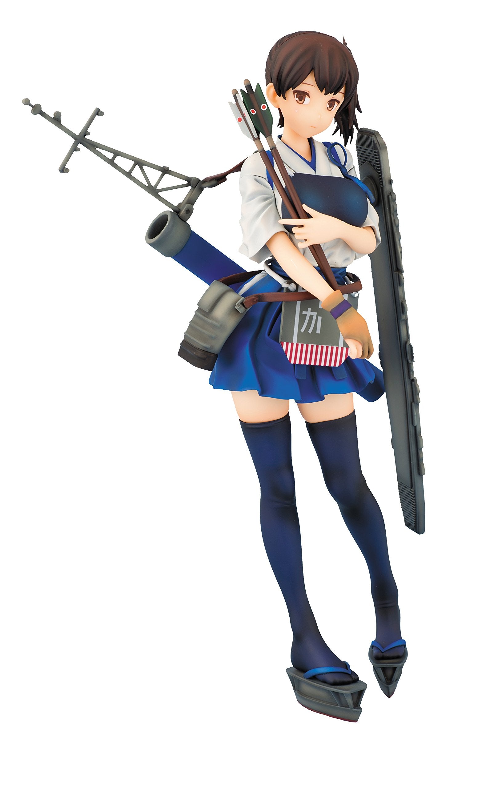 艦隊これくしょん -艦これ- 1/7 加賀 スケール PVC製 塗装済み完成品フィギュア, animota