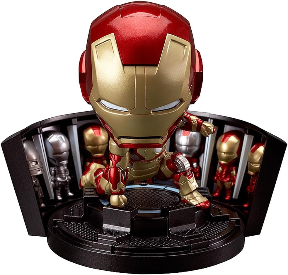 Nendoroid - Iron Man 3: Iron Man Mark 42 Hero's Edition + Hall of Armor Set | animota