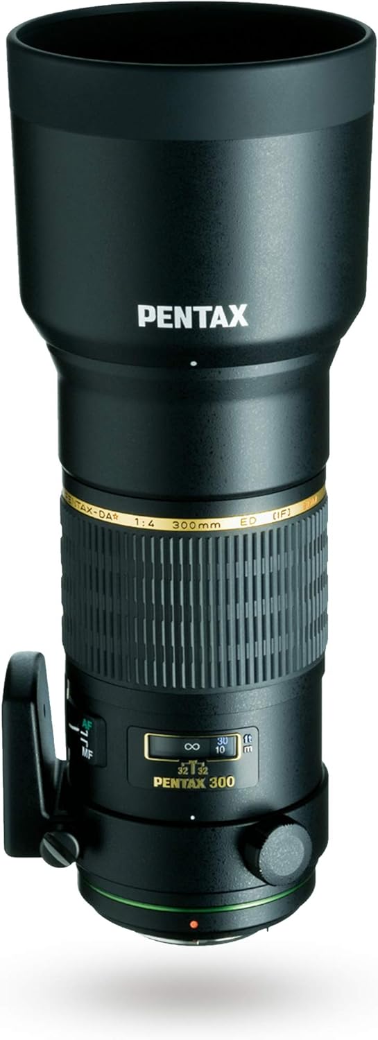 PENTAX Camera Lens smc PENTAX-DA 300mmF4ED[IF] SDM for APS-C Black [PENTAX K /Single Focal Length Lens], Camera & Video Camera Lenses, animota