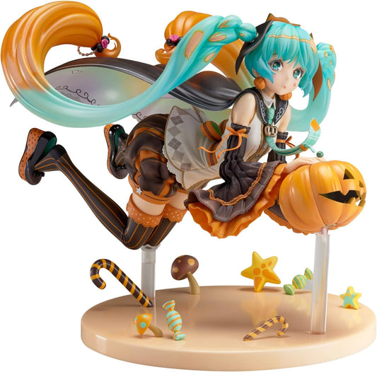 Hatsune Miku "TRICK or MIKU" illustration by Hidari Complete Figure