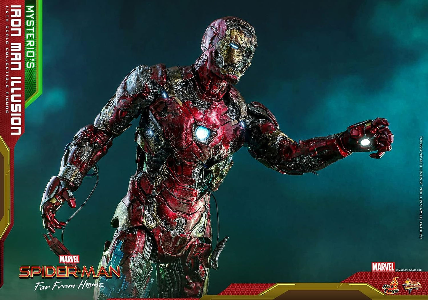 Movie Masterpiece "Spider-Man: Far From Home" 1/6 Scale Figure Iron Man (Zombie Edition) [Toy Sapiens Exclusive] | animota