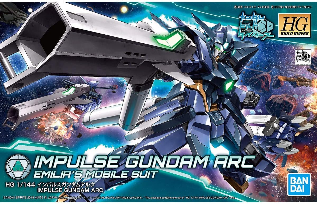 1/144 HGBD "Gundam Build Divers" Impulse Gundam Aruku | animota