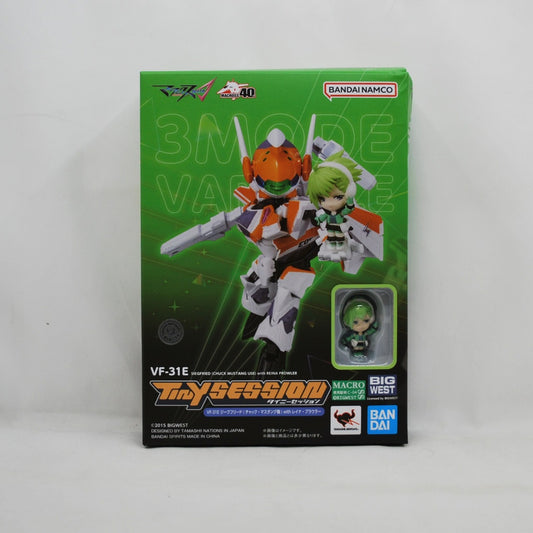 TINY SESSION VF-31E Siegfried (Chuck Mustang Custom) with Reina Prowler "Macross Delta"