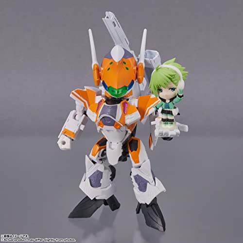 TINY SESSION VF-31E Siegfried (Chuck Mustang Custom) with Reina Prowler "Macross Delta"