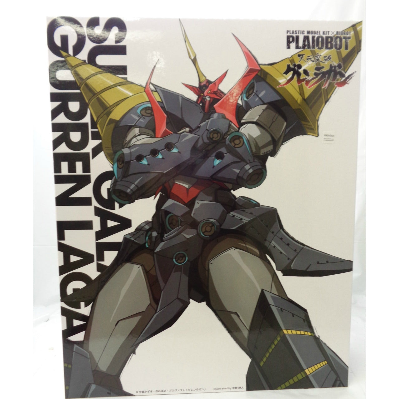 Plaiobot Gurren Lagann Super Galaxy Gurren Lagann Plastic Model