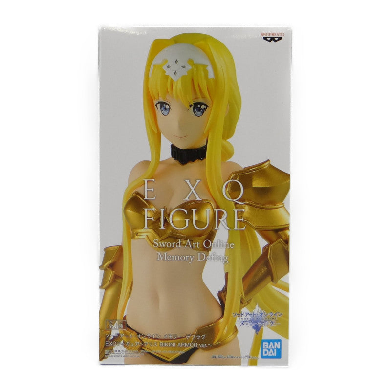 Banpresto Sword Art Online Memory Defrag EXQ Figure -Alice Bikini Armor Ver.-, Action & Toy Figures, animota