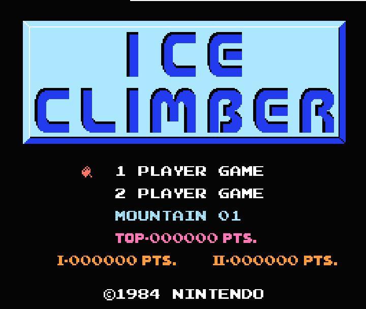Ice Climber.Nintendo Famicom Japanese Version