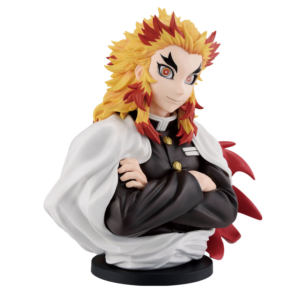 Demon Slayer: Kimetsu no Yaiba - Let Your Soul Burn - Kyojuro Rengoku Art Scale Figure [Ichiban-Kuji Prize A], Action & Toy Figures, animota