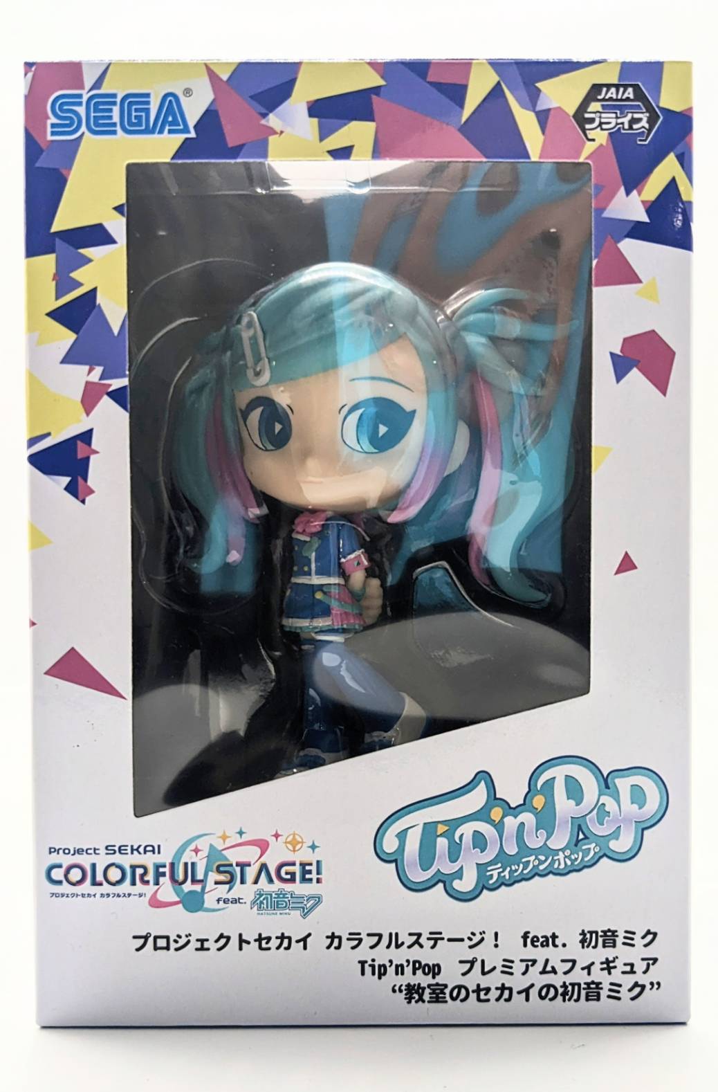 Project Sekai Colorful Stage! feat. Hatsune Miku Tip'n'Pop Premium Figure "Hatsune Miku from the Classroom World" Another Color, animota