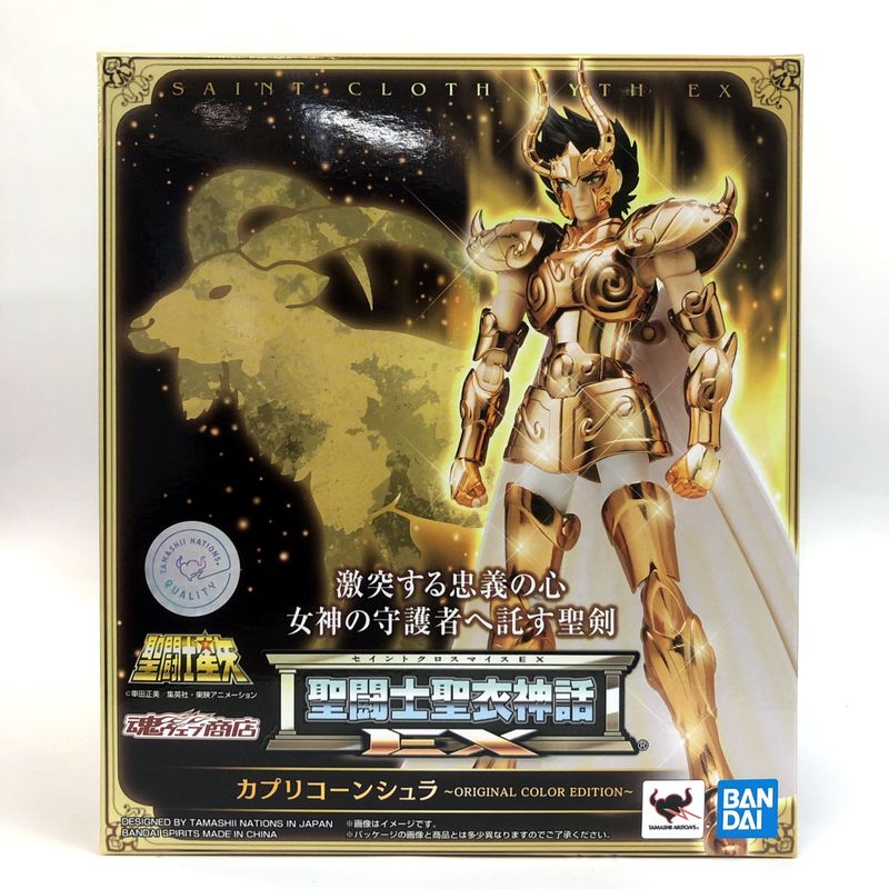 Saint Seiya Myth Cloth EX Capricorn Shura ORIGINAL COLOR EDITION, Action & Toy Figures, animota