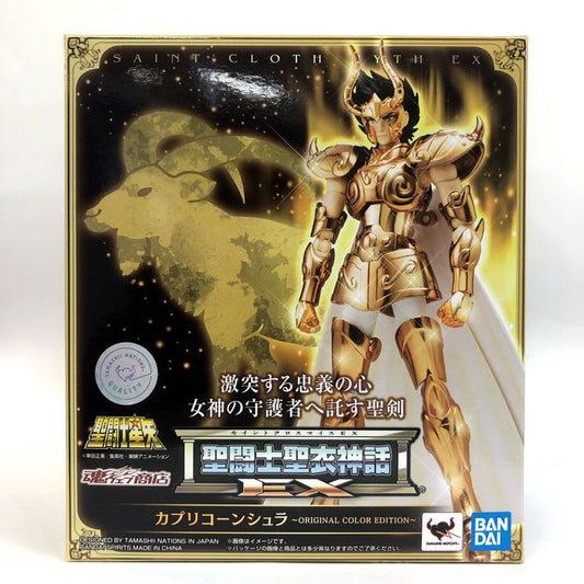Saint Seiya Myth Cloth EX Capricorn Shura ORIGINAL COLOR EDITION, Action & Toy Figures, animota