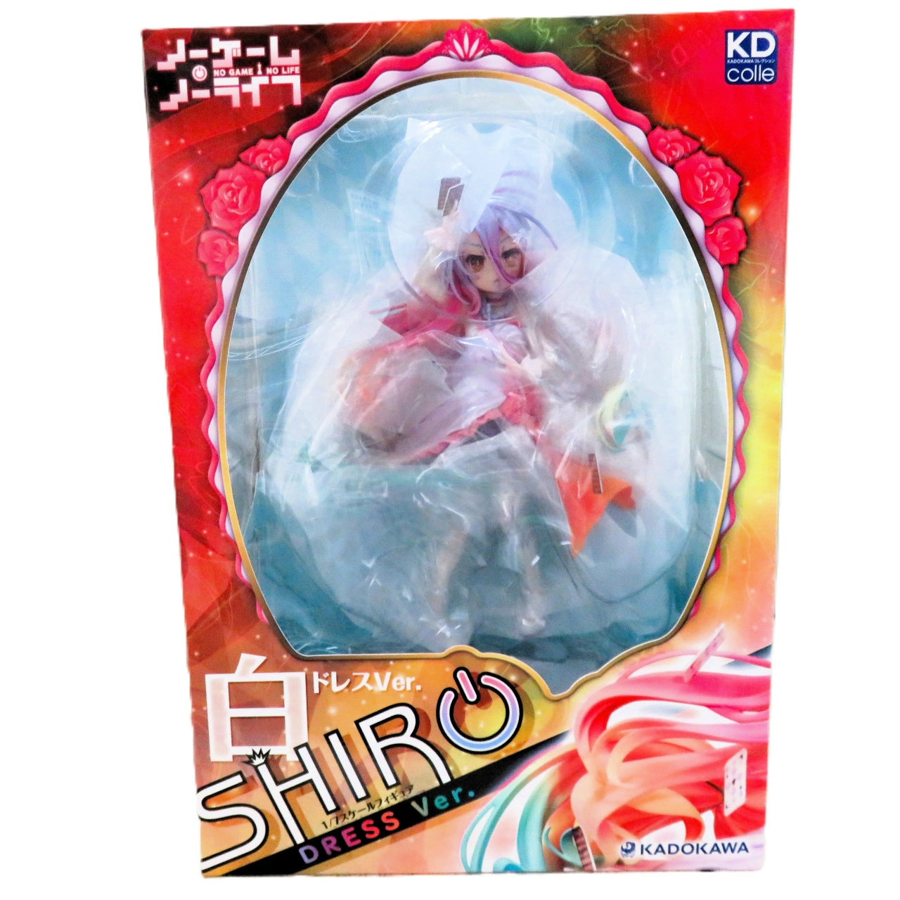 KDcolle "No Game No Life" Shiro Dress Ver. 1/7 Complete Figure, Action & Toy Figures, animota