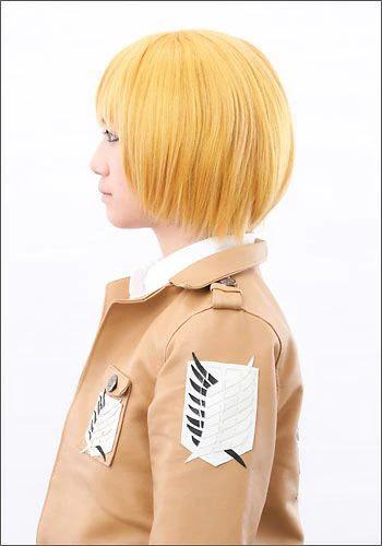 Attack on Titan Armin Arlert style cosplay wig animota