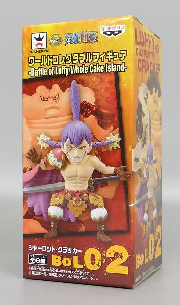 OnePiece World Collectable Figure -Battle of Luffy Whole Cake Island- Charlotte Cracker, animota