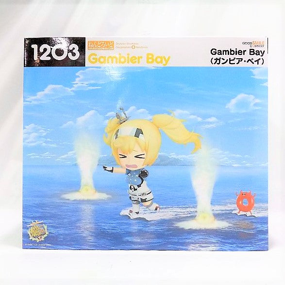 Nendoroid n.º 1203 Gambier Bay con artículo adicional de la tienda en línea Goodsmile (Colección Kantai -KanColle-)