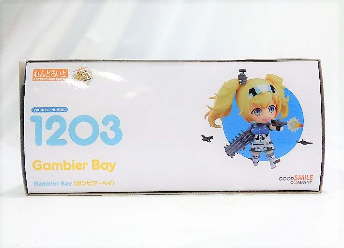 Nendoroid n.º 1203 Gambier Bay con artículo adicional de la tienda en línea Goodsmile (Colección Kantai -KanColle-)